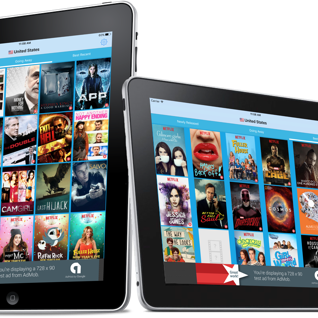 IWGuide for Netflix on iPad